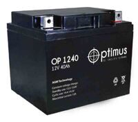 Аккумулятор Optimus OP 1240 12В 40Ач