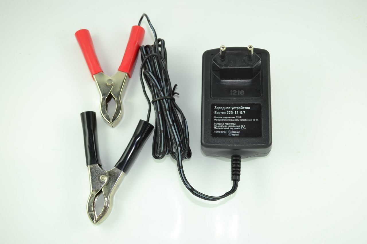 Зарядное устройство для аккумулятора эхолота от прикуривателя